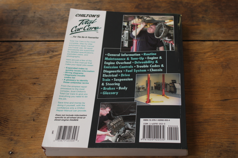 photo of Chilton repair manual Chrysler Town & Country Dodge Grand Caravan 2008 2012  #3