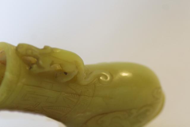 photo of Chinese snuff bottle, big cats carved stone 20th century vintage or antique? #5