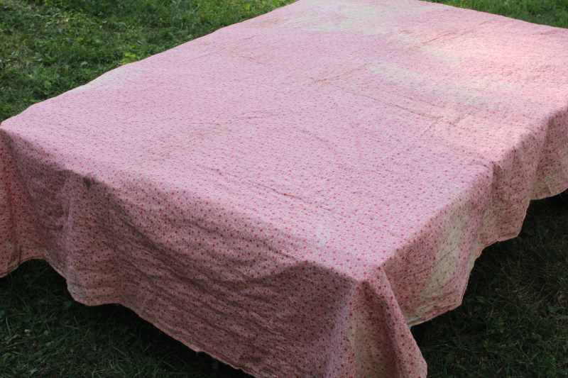 photo of Civil War 1800s vintage pinwheel pattern quilt, very old antique cotton fabrics hand pieced patchwork quilt  #10