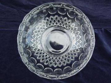 catalog photo of Coinspot pattern glass, large bowl