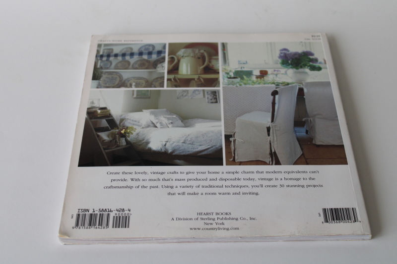 photo of Country Living Crafting Vintage Style book, sewing inspiration farmhouse style decor  #2