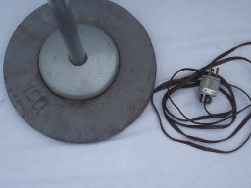 photo of Dazor floating fixture work light, vintage industrial floor lamp  #12