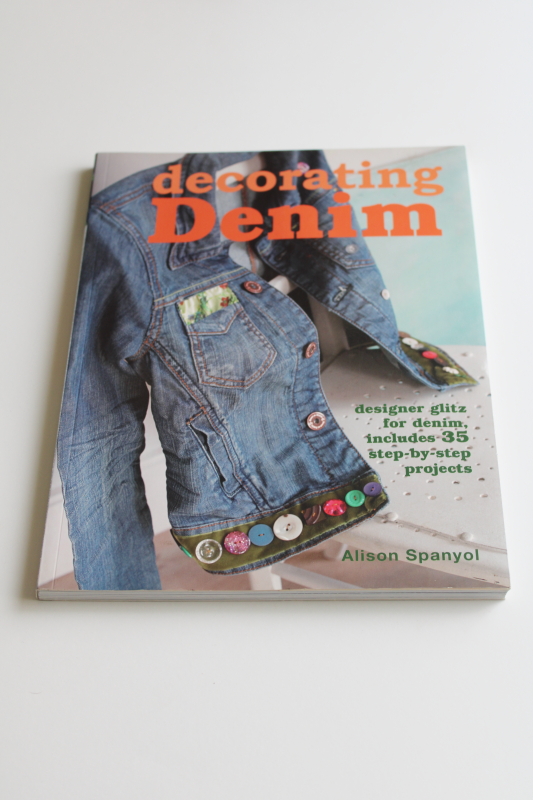 photo of Denim embellishing book of creative designs & ideas for jeans, jackets, upcycling clothes  #1