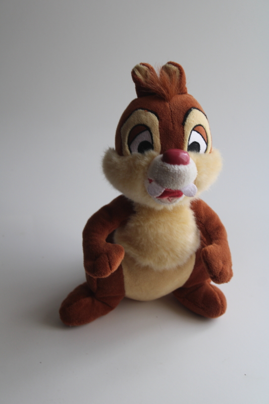 photo of Disney Parks 2015 Chip n Dale chipmunk Dale toy plush character #1