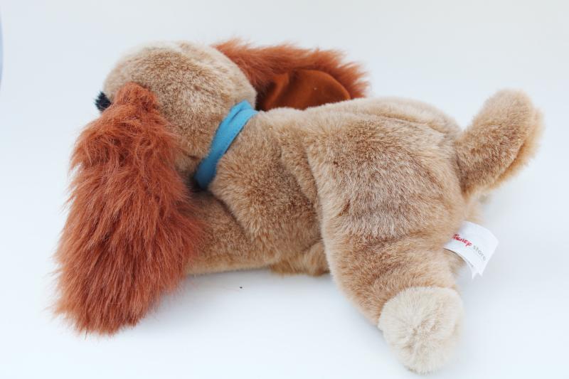 photo of Disney Store plush toy cocker spaniel dog from Lady and the Tramp #3