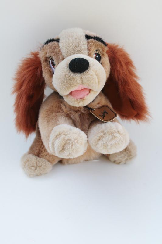 photo of Disney Store plush toy cocker spaniel dog from Lady and the Tramp #4