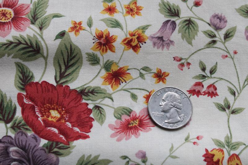 photo of Donna Wilder floral print decorator cotton Prairie Home Stonehill Fabric Traditions #3