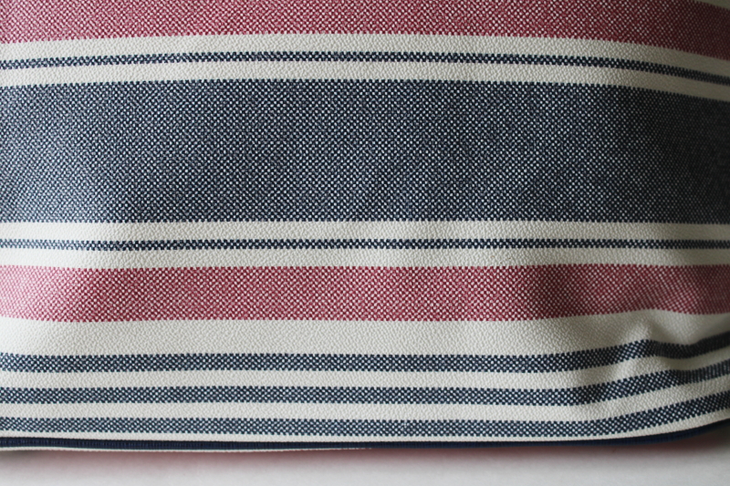 photo of Dooney & Bourke Westerly large purse or tote bag, striped red white navy blue  #8