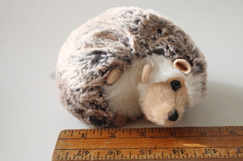 photo of Douglas Cuddle toys tiny Spunky hedgehog plush stuffed animal #4