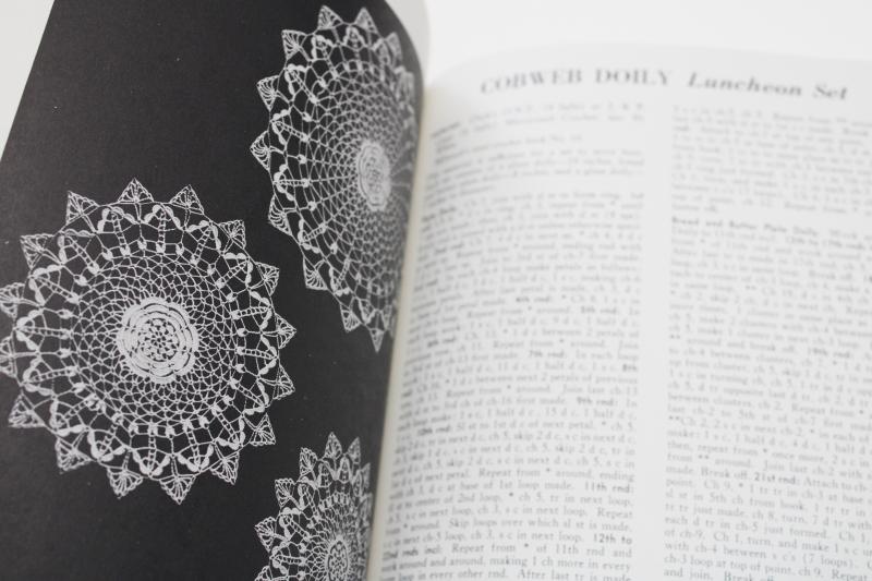 photo of Dover book vintage crochet patterns, lace tablecloths and motifs for bedspreads, curtains #4