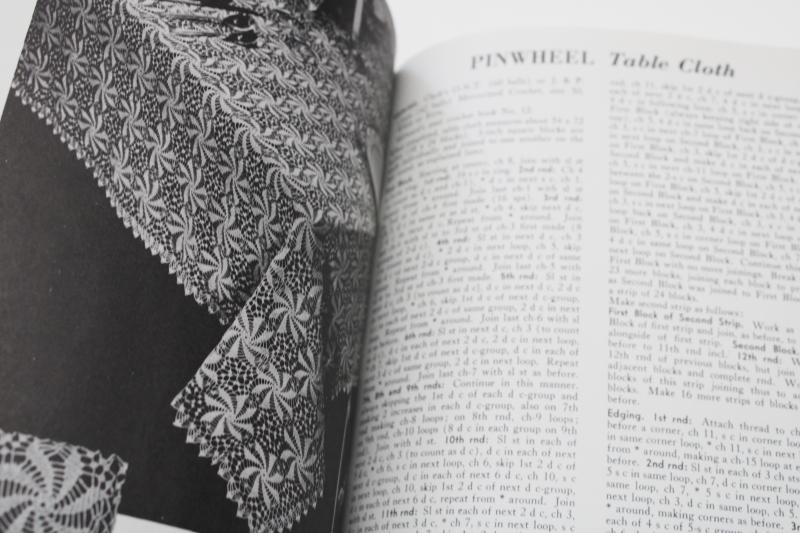 photo of Dover book vintage crochet patterns, lace tablecloths and motifs for bedspreads, curtains #5