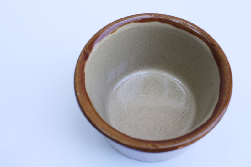 photo of Drippings jar vintage Moira pottery stoneware crock, English country kitchen ware #5