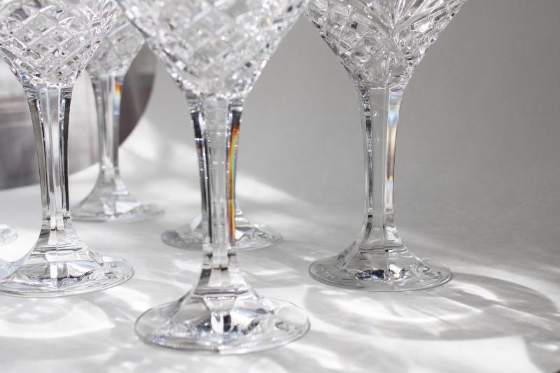 photo of Dublin Godinger Shannon crystal clear glass, large martini cocktail glasses set of 6 #4