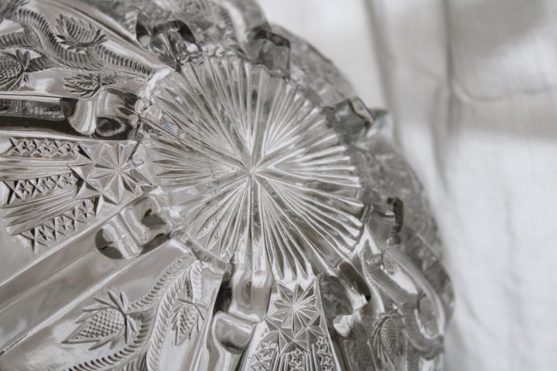 depression glass thistle pattern