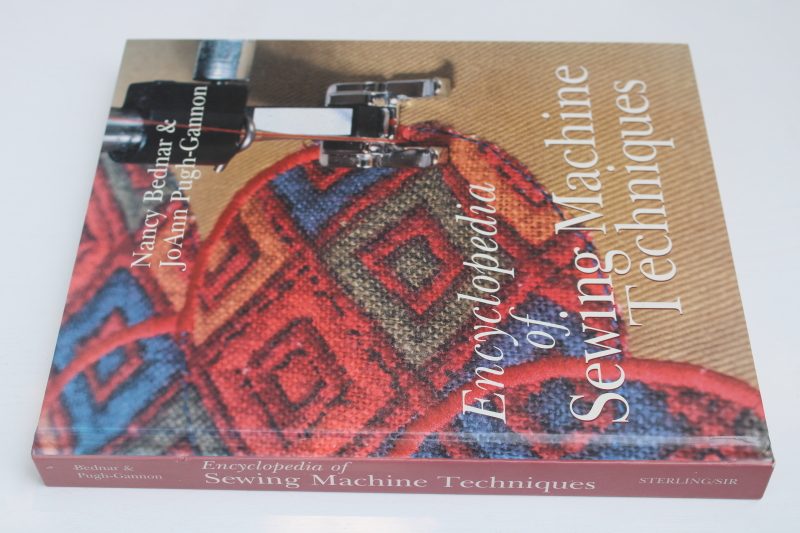 photo of Encyclopedia of Sewing Machine Techniques book, level up your sewing like an expert #2