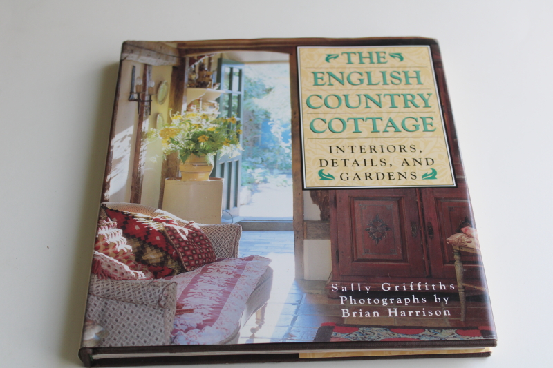 photo of English Country Cottage vintage interior design photos book, 1990s cottagecore cozy  #1