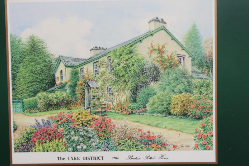 photo of English Lake district scenes, vintage Pimpernel cork backed board placemats #2