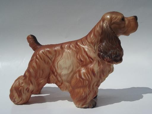 photo of English Spaniel large hard plastic show dog breed model toy #1