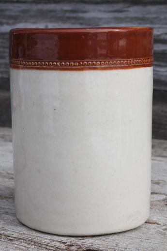 photo of English Stilton cheese crock jar, vintage Royal Doulton crockery pot Fortnum & Mason #2