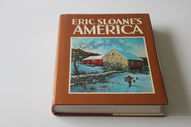 photo of Eric Sloane's America Barns & Covered Bridges, Vanishing Landscape, American Yesterday  #1