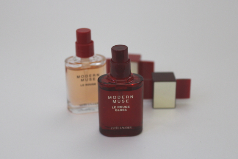 photo of Estee Lauder Modern Muse La Rouge & Gloss eau de parfum EDP mini sprays lot 0.14 fl oz #3