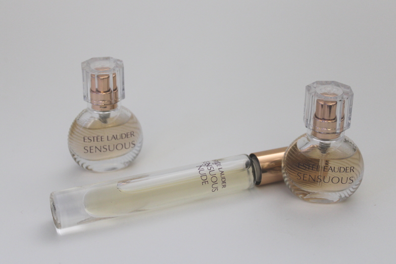 photo of Estee Lauder eau de parfum mini sprays Sensuous, EDP rollerball Sensuous Nude #1