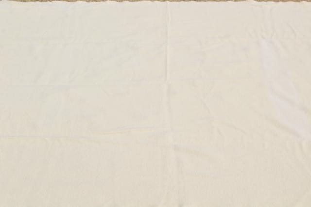 photo of Faribo wool blankets, winter white creamy ivory vintage bedding bed blanket lot #8