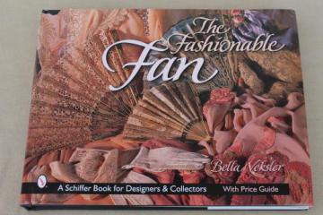 catalog photo of Fashionable Fan antique vintage ladies fans photos, Schiffer collector's guide book