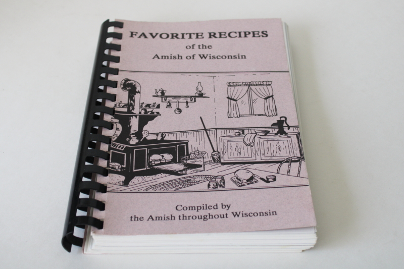photo of Favorite Recipes Wisconsin Amish cookbook, baking pies cake doughnuts bread, hearty everyday food  #1