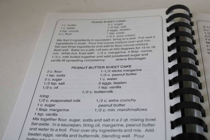 photo of Favorite Recipes Wisconsin Amish cookbook, baking pies cake doughnuts bread, hearty everyday food  #5