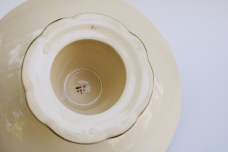 photo of Franciscan Desert Rose vintage USA compote or candy dish, pedestal bowl  #4