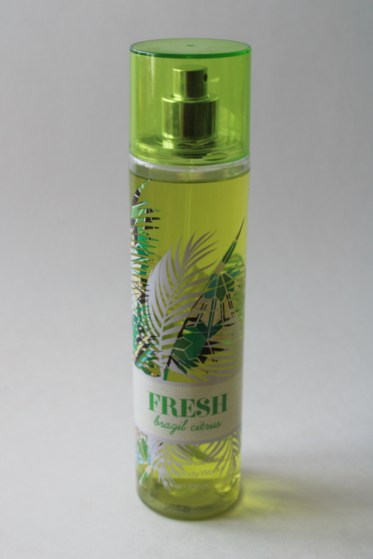 photo of Fresh Brazil Citrus discontinued Bath & Body Works fine fragrance spray full bottle  #1