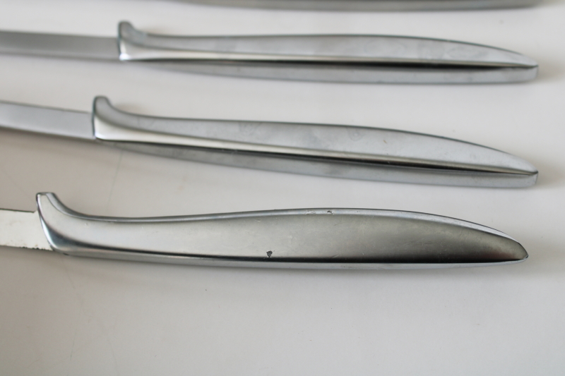 photo of Gerber Miming steak knives vintage table knife set MCM minimalist design #3