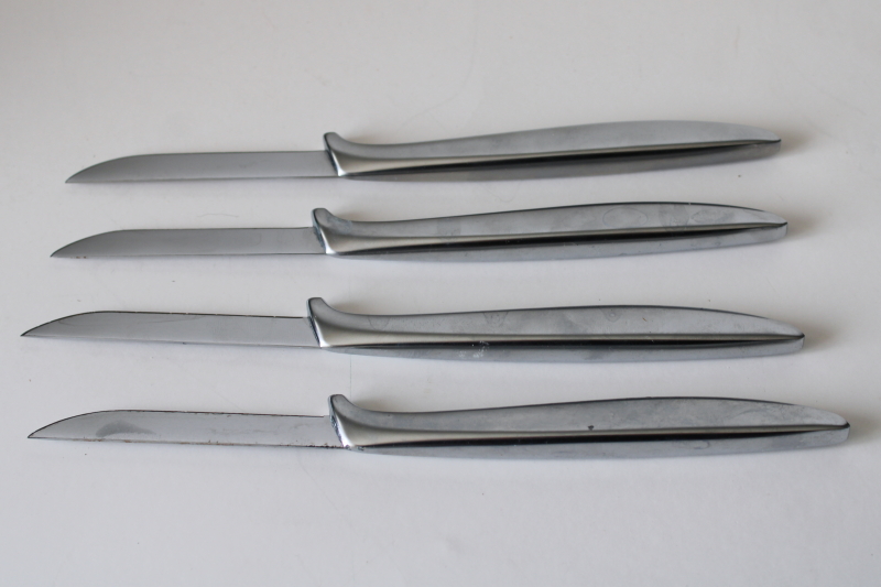 photo of Gerber Miming steak knives vintage table knife set MCM minimalist design #5