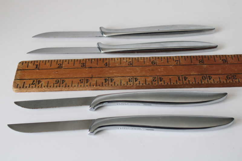 photo of Gerber Miming steak knives vintage table knife set MCM minimalist design #6