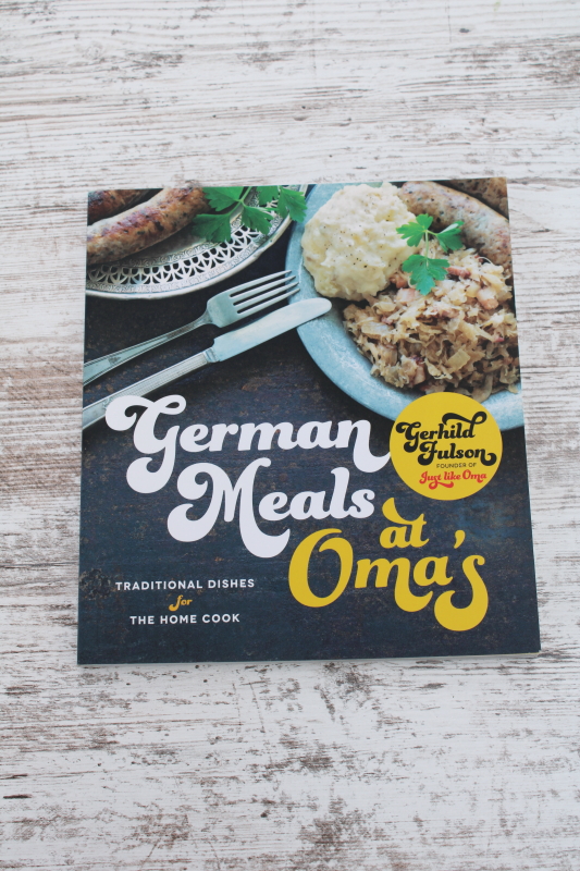 photo of German Meals at Oma's, home cooking of Germany cookbook Gerhild Fulson recipes & stories #1
