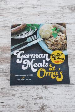 catalog photo of German Meals at Oma's, home cooking of Germany cookbook Gerhild Fulson recipes & stories 