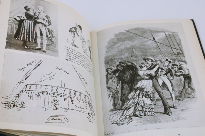 photo of Gilbert and Sullivan books, complete plays, life and times, illustrated companion  #5