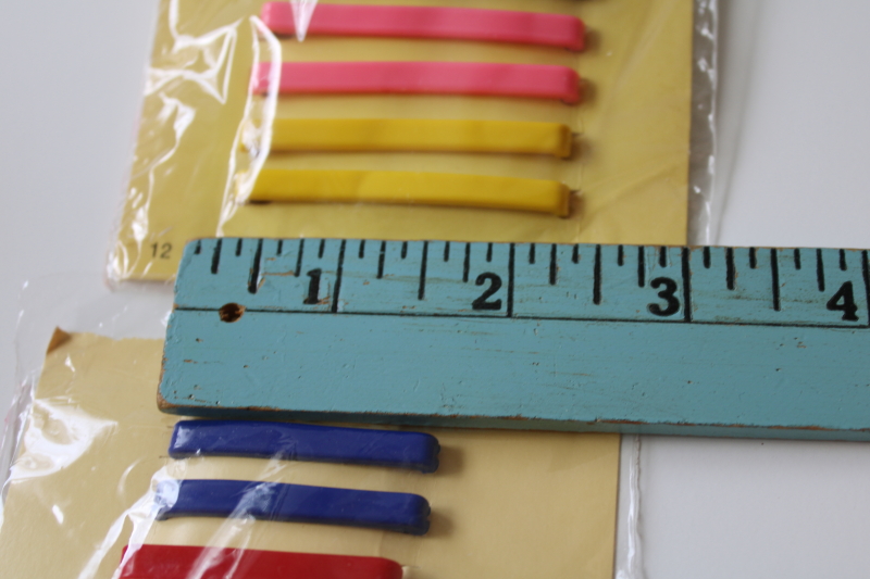 photo of Goody Stay Tight barrettes in packages vintage 1975, long & short sizes  #5