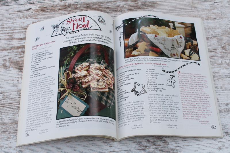 photo of Gooseberry Patch holiday books recipes, decor, crafts, Christmas Cookie Jar spiral bound cookbook  #6