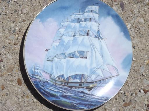 photo of Great American Sailing Ships Rosenthal Danbury Mint collector's plates #2