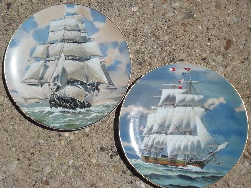 photo of Great American Sailing Ships Rosenthal Danbury Mint collector's plates #5