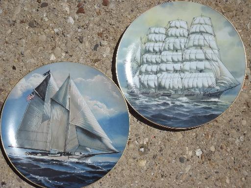 photo of Great American Sailing Ships Rosenthal Danbury Mint collector's plates #9