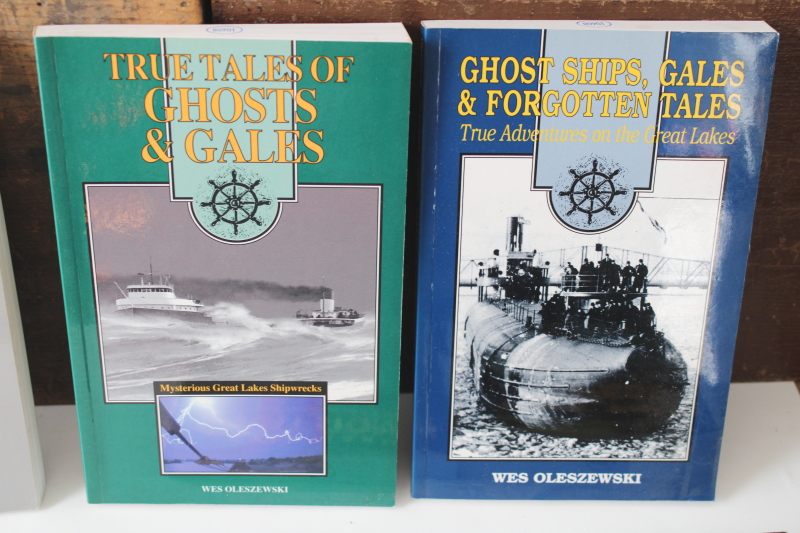 photo of Great Lakes stories of the haunted & supernatural, small press books lot  #2