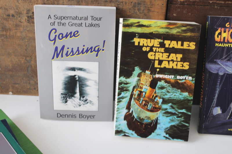 photo of Great Lakes stories of the haunted & supernatural, small press books lot  #3
