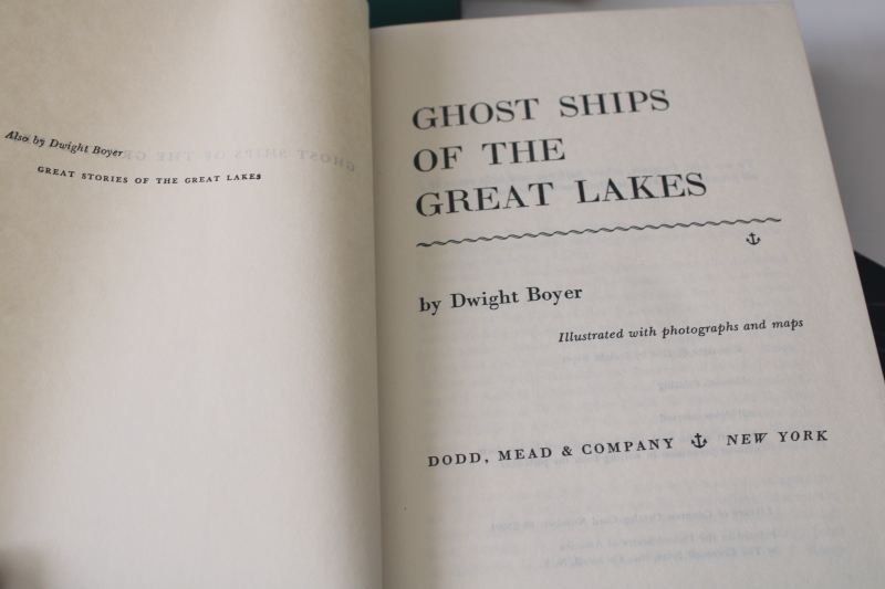 photo of Great Lakes stories of the haunted & supernatural, small press books lot  #5