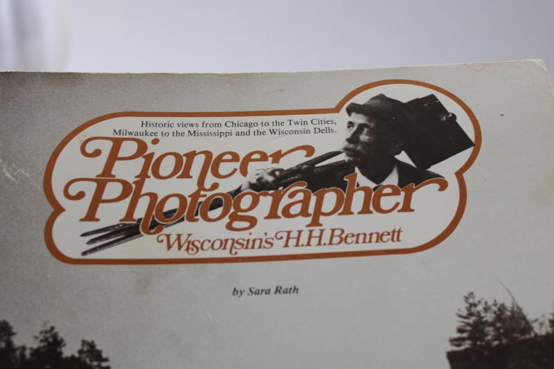 photo of HH Bennett book early photographs of Wisconsin, Dells history & midwest railroad travel #2