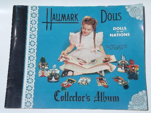 photo of Hallmark doll cards Dolls of the Nations collectors album, dated 1948 #1