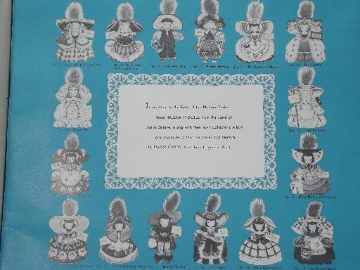 photo of Hallmark doll cards Dolls of the Nations collectors album, dated 1948 #7