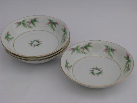 photo of Harmony House Mandarin bamboo china, vintage Japan, fruit bowls #1